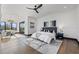 Large bedroom with sitting area and access to private balcony at 730 W Alda Ne Way, St Petersburg, FL 33704