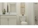 Clean bathroom with white vanity and a shower/tub combo at 11729 71St E Ave, Palmetto, FL 34221