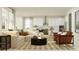 Spacious living room with sectional sofa and accent chairs at 11555 E 71St Ter, Palmetto, FL 34221