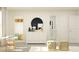 Bright bedroom with built-in shelving and ensuite bathroom access at 11915 Blue Diamond Trl, Parrish, FL 34219