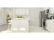 Modern kitchen with stainless steel appliances and island at 11915 Blue Diamond Trl, Parrish, FL 34219