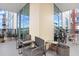 Covered balcony with seating area and city views at 1208 E Kennedy Blvd # 729, Tampa, FL 33602