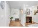 Bright and airy entryway with hardwood floors and decorative accents at 1208 E Kennedy Blvd # 729, Tampa, FL 33602