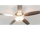 Modern ceiling fan with wood and metal blades at 12312 Bay Estuary Bnd, Riverview, FL 33579