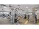 Fitness center with various exercise equipment at 15724 Aurora Lake Cir, Wimauma, FL 33598