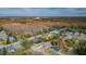 High-angle view of the house and surrounding area at 1833 Hillcrest St, Tarpon Springs, FL 34689