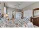 Spacious bedroom with en-suite bath access and walk-in closet at 205 Silver Falls Dr, Apollo Beach, FL 33572
