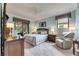 Spacious bedroom with large windows and ample closet space at 205 Silver Falls Dr, Apollo Beach, FL 33572