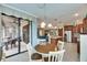 Bright kitchen with stainless steel appliances and breakfast nook at 205 Silver Falls Dr, Apollo Beach, FL 33572