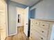 Large walk-in closet with ample shelving and space for storage at 2067 Hunters Glen Dr # 313, Dunedin, FL 34698