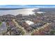 Aerial view of luxury homes and waterfront community at 2564 Grand Cypress Blvd, Palm Harbor, FL 34684