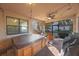 Relax in your own private hot tub, conveniently located on the patio at 2564 Grand Cypress Blvd, Palm Harbor, FL 34684