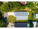 Aerial view showcasing a single-Gathering home and its surroundings at 3123 W Rio Vista Ave, Tampa, FL 33614