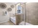 Bathroom with soaking tub and walk-in shower at 32443 Osprey Peak Way, San Antonio, FL 33576