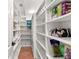 Well-organized pantry with ample shelving for storage at 4306 W Swann Ave, Tampa, FL 33609