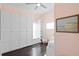 Bedroom with white built-in cabinets and a window seat at 538 25Th Se Ave, St Petersburg, FL 33705