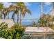 Stunning water view with palm trees and rooftops at 538 25Th Se Ave, St Petersburg, FL 33705