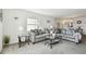 Spacious living room with comfortable seating and elegant decor, great light at 5575 Gulf Blvd # 425, St Pete Beach, FL 33706