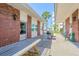 Outdoor patio with a picnic table and grill, perfect for community BBQs and outdoor dining at 5575 Gulf Blvd # 425, St Pete Beach, FL 33706