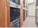 Designated storage area, each marked with unit numbers, providing additional storage space at 5575 Gulf Blvd # 425, St Pete Beach, FL 33706