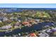 Aerial view showcasing the property's location near water and golf at 900 31St Ne Ave, St Petersburg, FL 33704