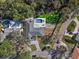 Aerial view of house with pool and putting green at 900 31St Ne Ave, St Petersburg, FL 33704