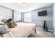 Main bedroom with TV and ample space at 9465 50Th N Way, Pinellas Park, FL 33782