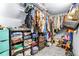Large walk-in closet with shelving and drawers at 9465 50Th N Way, Pinellas Park, FL 33782