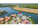Home's location shown via pin on an aerial map at 1024 Sonata Ln, Apollo Beach, FL 33572