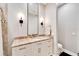 Updated bathroom with a vanity and a toilet at 1024 Sonata Ln, Apollo Beach, FL 33572