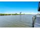 Scenic waterfront view with a private dock at 1024 Sonata Ln, Apollo Beach, FL 33572