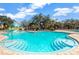 Resort-style pool with water slide at 12931 Twin Bridges Dr, Riverview, FL 33579