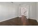 Bright office features hardwood floors and double doors at 1317 Lorea Ln, Brandon, FL 33511