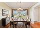 Virtually staged dining room, ready for entertaining at 13214 Moran Dr, Tampa, FL 33618