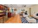 Virtually staged living room, open and inviting at 13214 Moran Dr, Tampa, FL 33618
