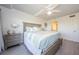 Spacious bedroom with king-size bed and water views at 2700 Bayshore Blvd # 11302, Dunedin, FL 34698