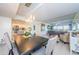 Open concept dining room, kitchen and living room with water view at 2700 Bayshore Blvd # 11302, Dunedin, FL 34698