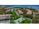 Aerial view showing community and tennis court at 2700 Bayshore Blvd # 4309, Dunedin, FL 34698