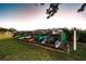 Outdoor kayak storage area with many kayaks at 2700 Bayshore Blvd # 4309, Dunedin, FL 34698