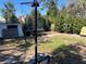 Backyard featuring basketball hoop and a trampoline at 3416 N 48Th St, Tampa, FL 33605