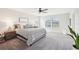 King-size bed, ample closet space and natural light at 4062 Cadence Loop, Land O Lakes, FL 34638