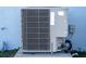 View of an air conditioning unit at 5708 Bayshore Dr, Seminole, FL 33772