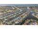 Aerial view of waterfront homes and community at 713 Gran Kaymen Way, Apollo Beach, FL 33572