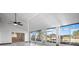 Sunroom with water views and tile floors at 713 Gran Kaymen Way, Apollo Beach, FL 33572