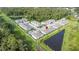 Aerial view showing townhome location in community at 8321 Wildflower Glen Ave, Odessa, FL 33556