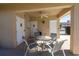 Relaxing poolside patio with seating at 8954 Antigua Dr, Seminole, FL 33777