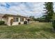 Spacious backyard with grill and patio area at 102 Stafford Dr, Palm Harbor, FL 34684