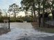 Private gated boat ramp with access to the water at 116 Sunrise Dr, Palm Harbor, FL 34683