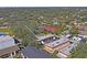Aerial view of condo near tennis courts and pool at 1320 Moreland Dr # 20, Clearwater, FL 33764
