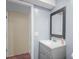 Bathroom with vanity and mirror at 1320 Moreland Dr # 20, Clearwater, FL 33764